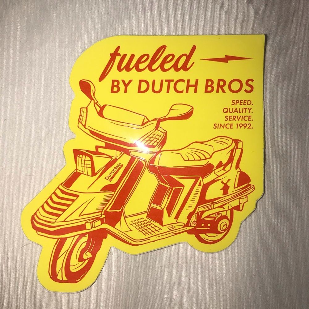 DUTCH BROS STICKER ✨